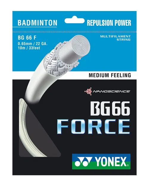 Yonex BG 66 Force - Naciąg Badmintonowy - ziba.pl