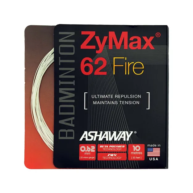 Ashaway ZyMax 62 Fire - Naciąg do Badmintona - ziba.pl