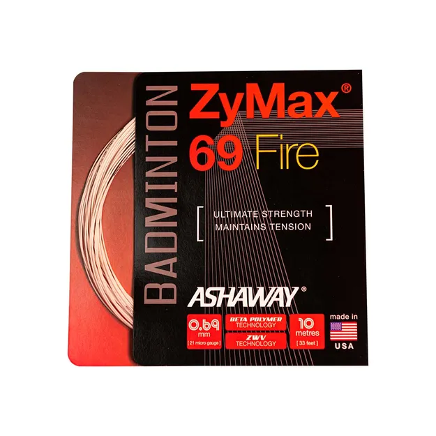 Ashaway ZyMax 69 Fire - Naciąg do Badmintona - ziba.pl