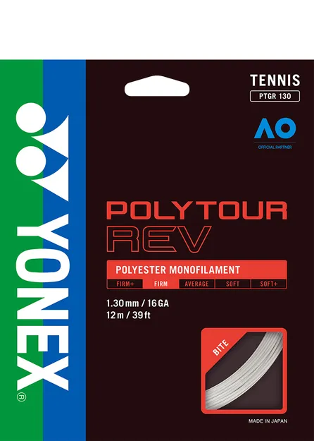 Naciąg do rakiety tenisowej set - Yonex Polytour Rev 130 - Ziba.pl