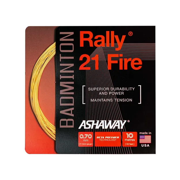 Ashaway Rally 21 Fire- Naciąg do Badmintona - ziba.pl