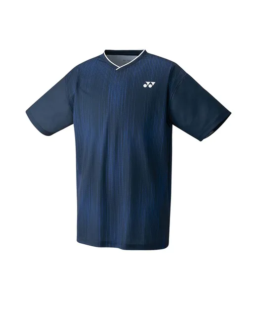 T-shirt męski do gry w badmintona - Yonex YM0026EX Denim Navy- Ziba.pl