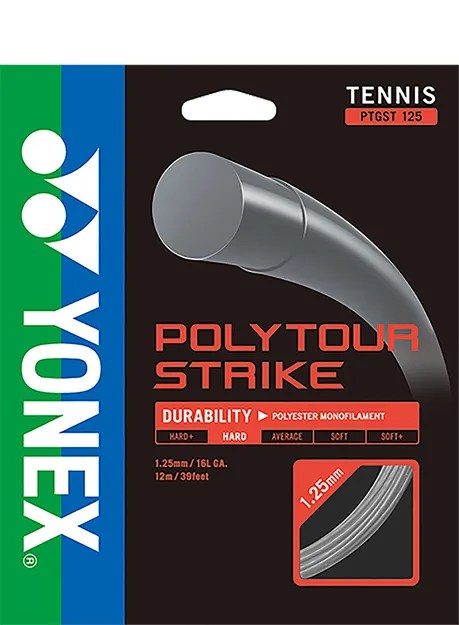 Naciąg do rakiety tenisowej set - Yonex Polytour Strike 125 - Ziba.pl