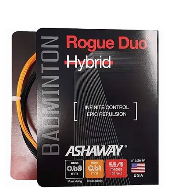 Ashaway Rogue Duo Hybrid - naciąg do rakiety badmintonowej - ziba.pl