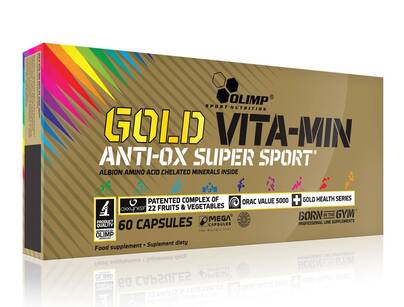OLIMP GOLD VITA-MIN ANTI-OX SUPER SPORT SUPLEMENT DIETY