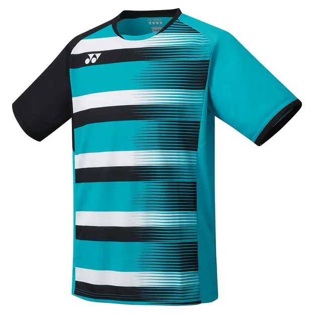 Polo Męskie T-Shirt 10394EX Yonex w kolorze Turquoise z technologią VeryCool