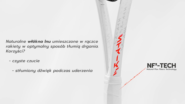 Technologia NF2-TECH w rakiecie tenisowej Babolat Pure Strike