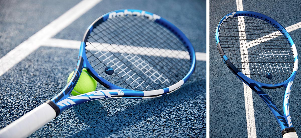 Prezentacja rakiety do tenisa Babolat Evo Drive 2021 w świetle dziennym